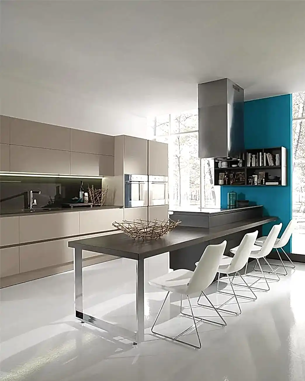 Paslanmaz Çelik Çerçeveli Masa Ayağı