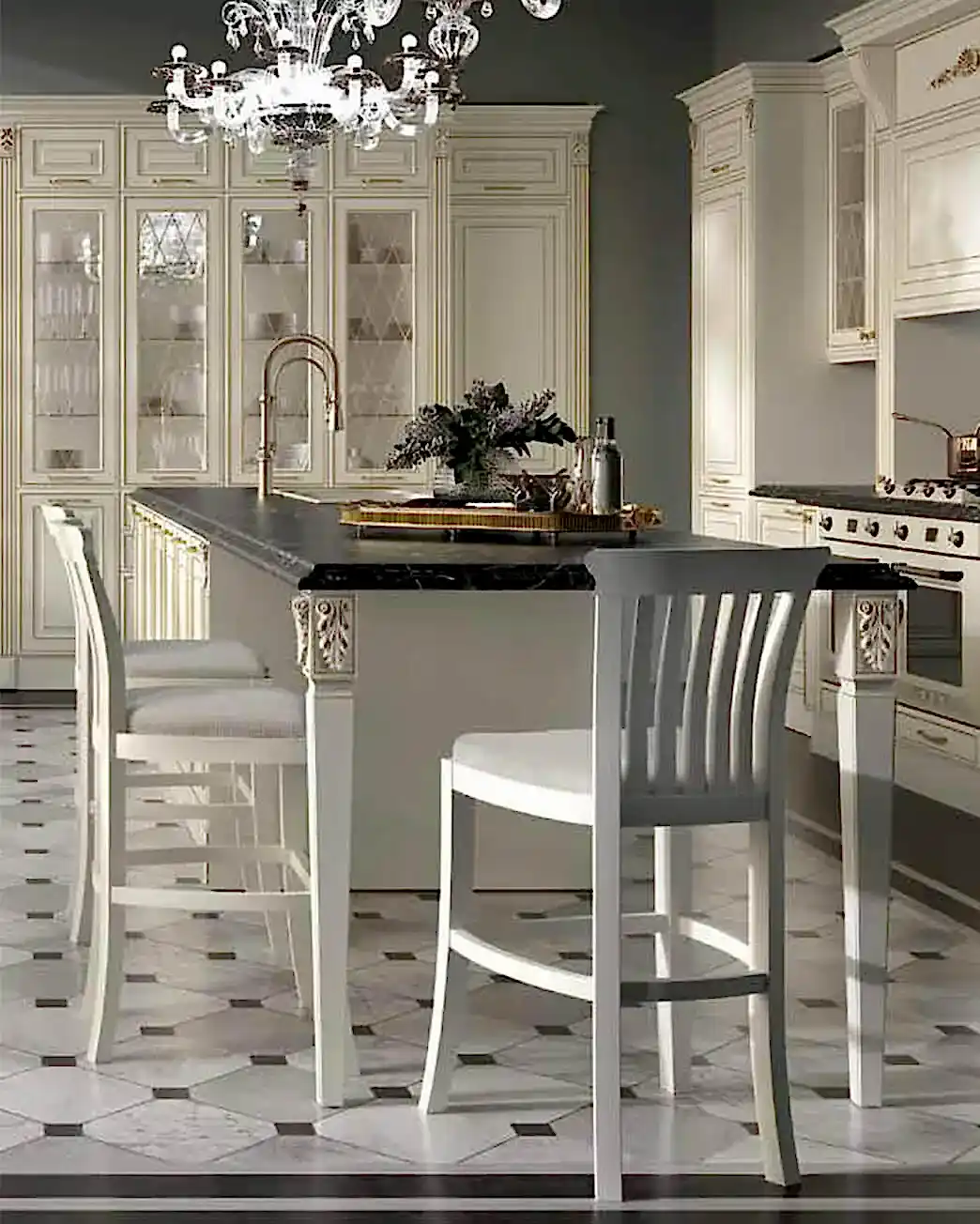 Motifli Masa Ayağı