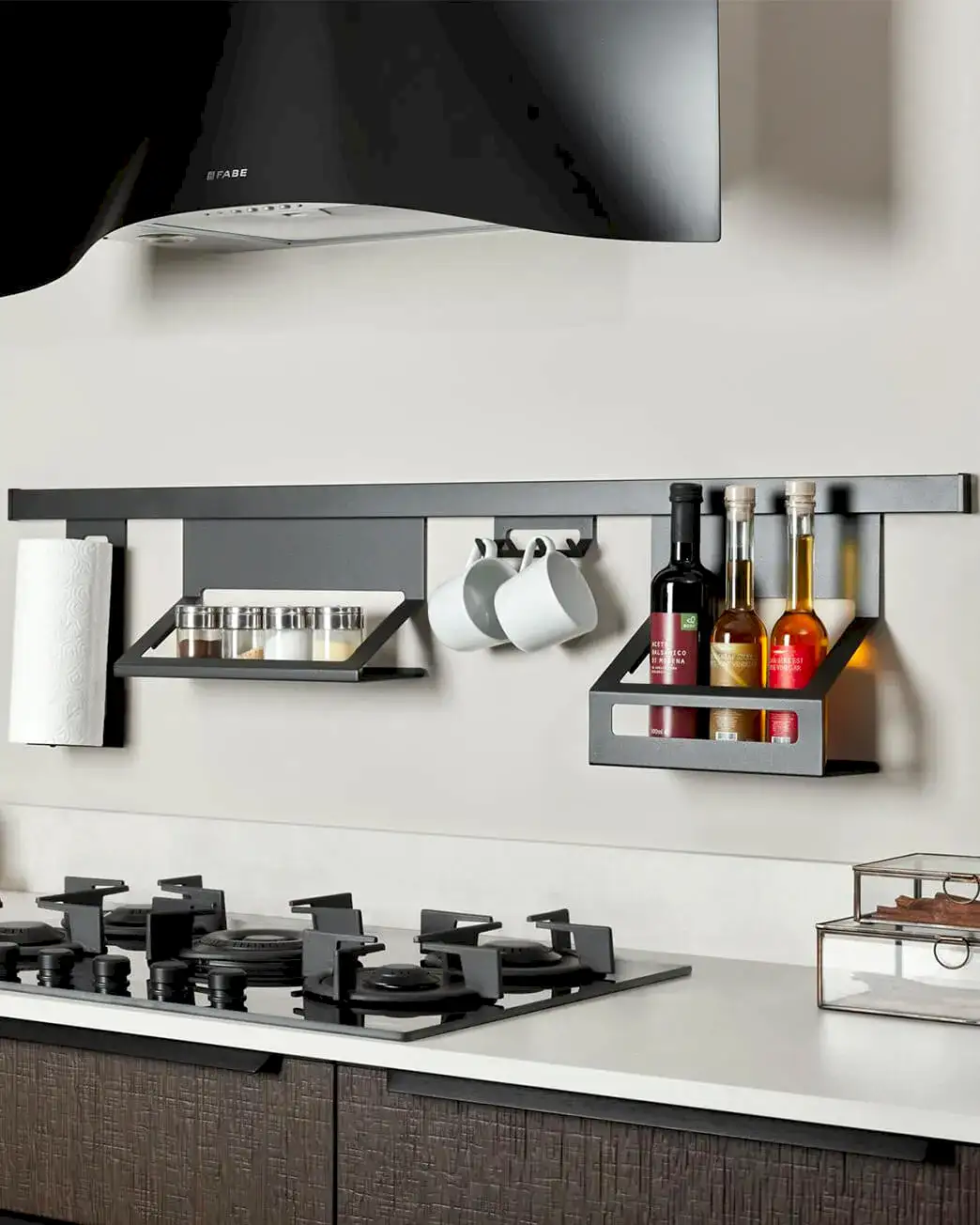 Nero Siyah Duvar Askı Seti