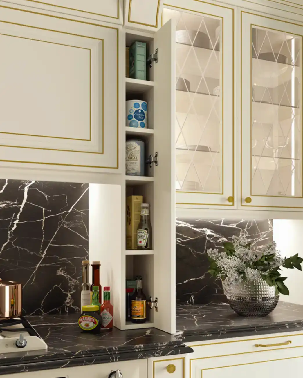 Raflı Sera Davlumbaz