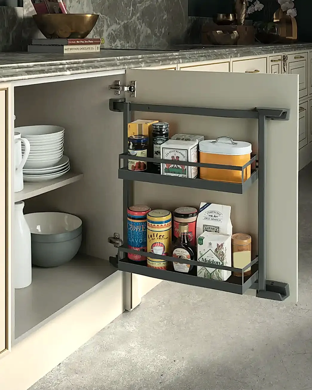 Ergo Kapak Raflı Alt Dolap