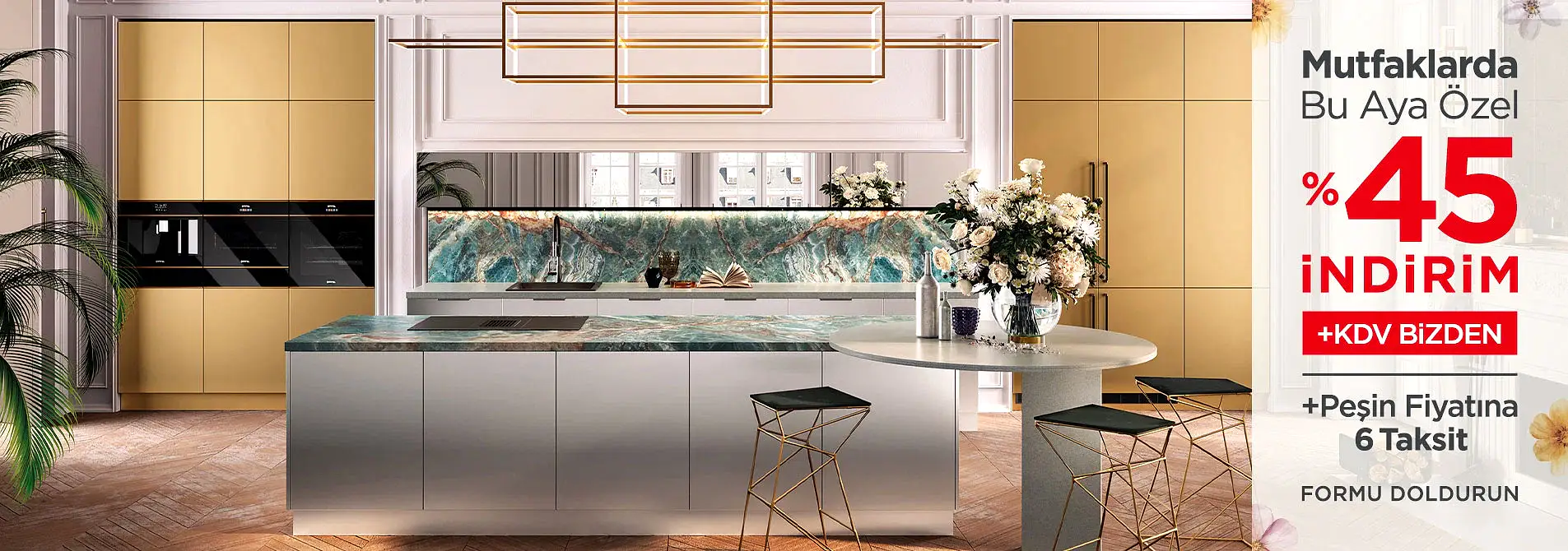 Nisan ayına özel %45 indirim + KDV Bizden fırsatı Lineadecor’da!